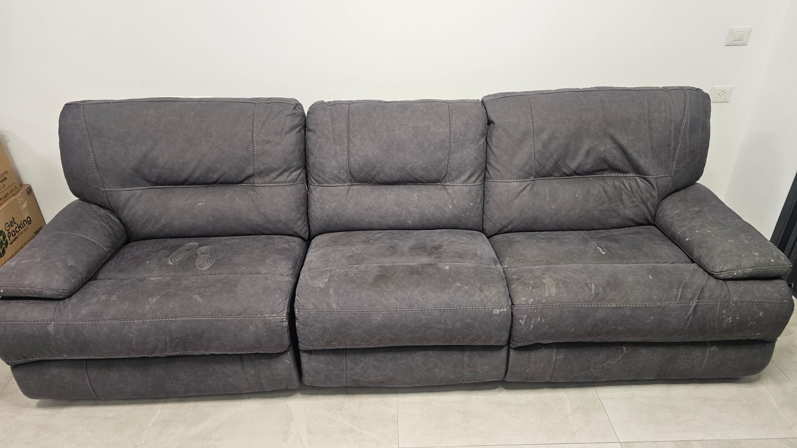 אחרי ניקוי רהיט